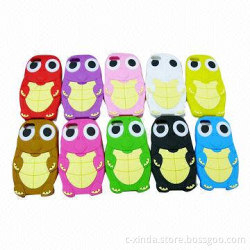 Silicone Cases for iPhone 5, Easy to Install and Remove, Various Colors are Available